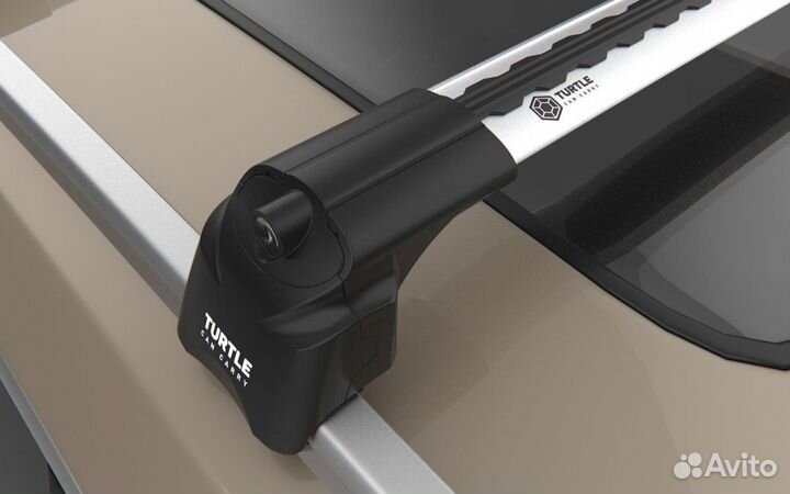 Багажник на интегрированные рейлинги Turtle