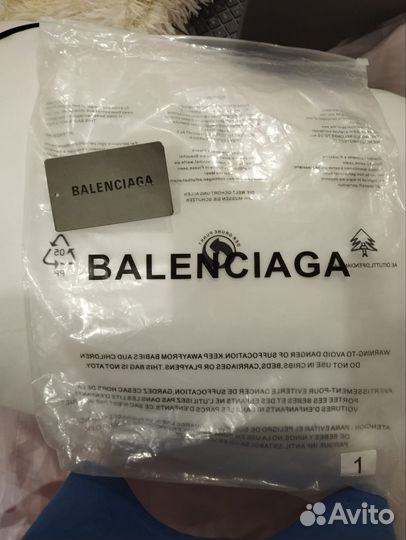 Balenciaga x polo ralph lauren зип худи белая
