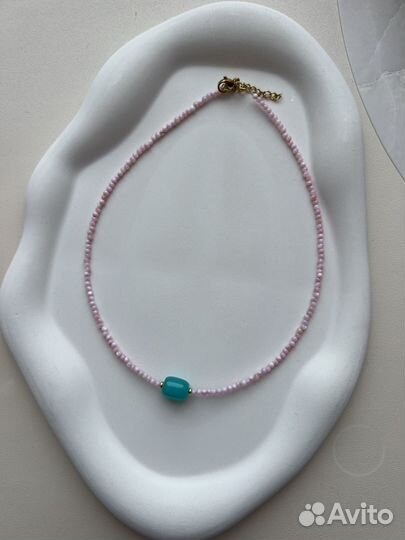 Чокер из перламутра