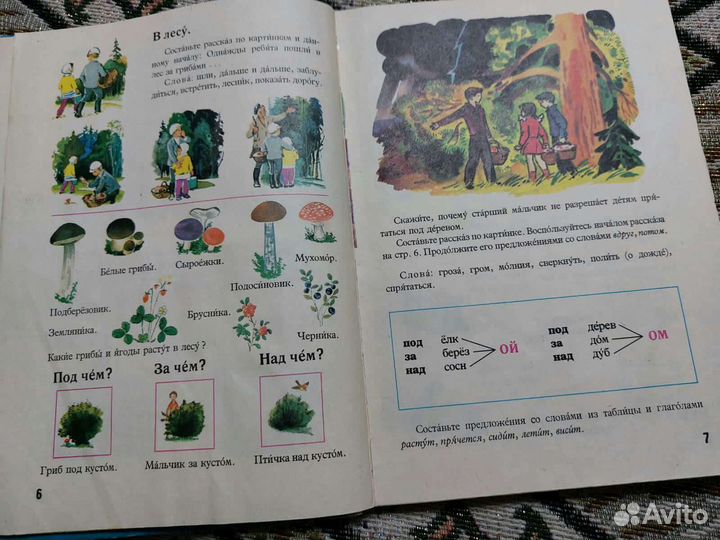 Русский язык в картинках СССР