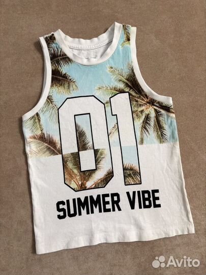 Летние вещи для мальчика 86
