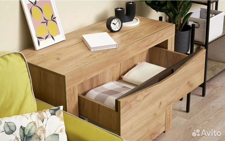 Комод 100см Паола км 701 дуб крафт золото