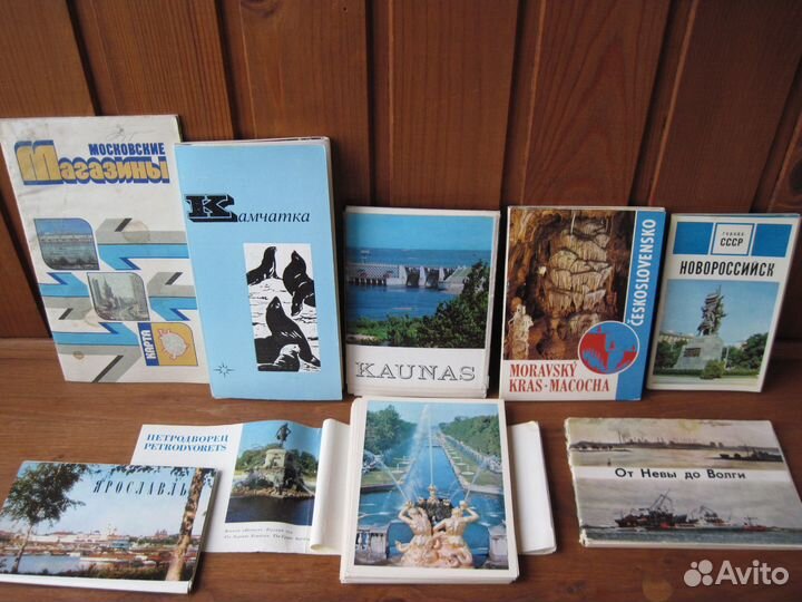 Карты открытки туристические схемы городов СССР