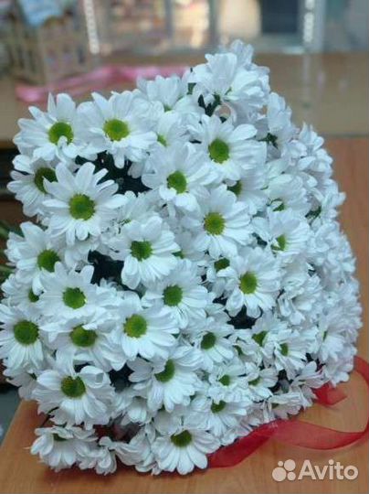 Букет ромашек, Доставка цветов