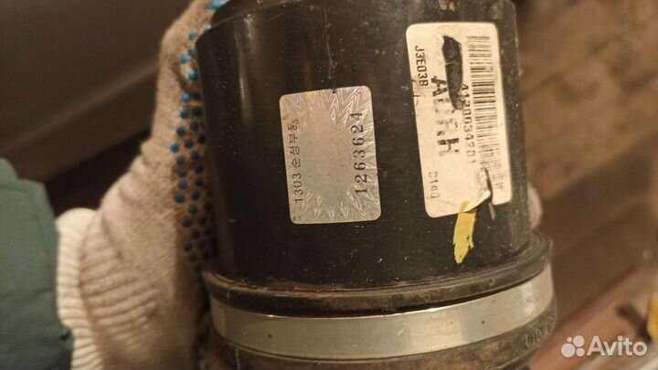 Привод левый ssang yong actyon