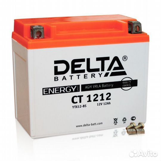 Аккумулятор 12 Ач Delta CT 1212