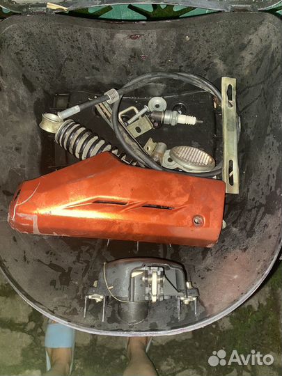 Багажник на мопед