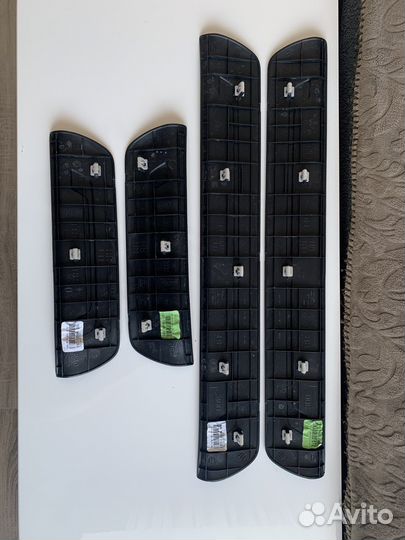 Накладки на пороги Киа Спортейдж 4