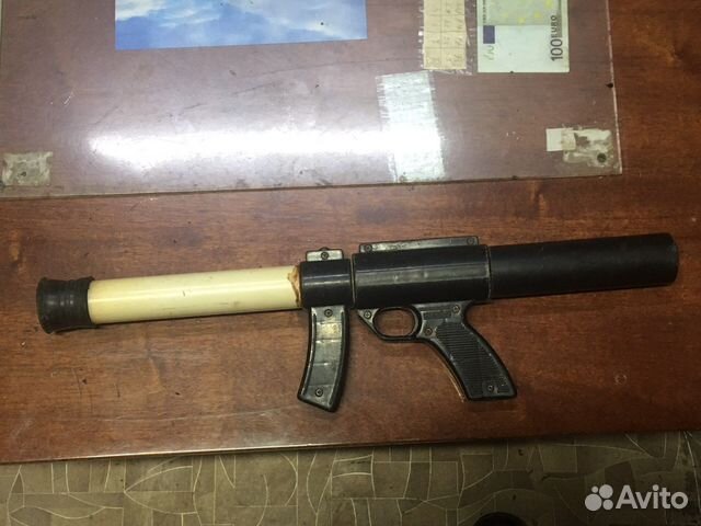 Игрушка СССР автомат пневматический