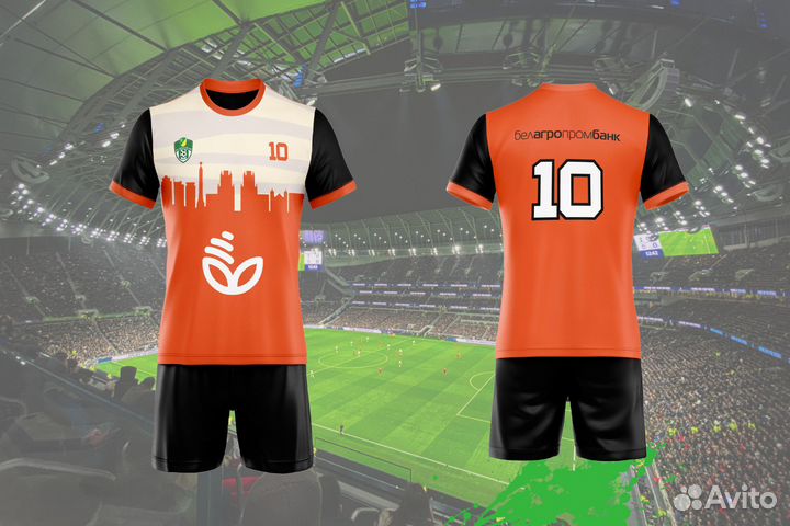 Пошив Футбольной формы на заказ с вашим дизайном