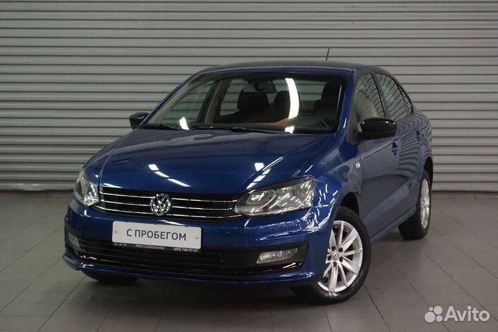 Volkswagen Polo 1.6 AT, 2019, 131 363 км