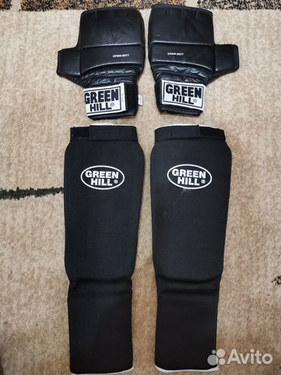 Перчатки (шингарты) и защита для ног мма