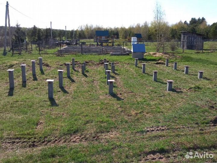 Фундамент на забивных сваях – прочно и быстро