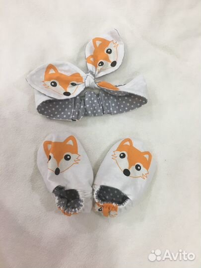 Пинетки и повязка