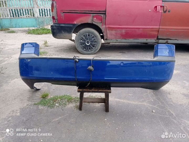 Skoda Octavia A5 2006 бампер задний универсал