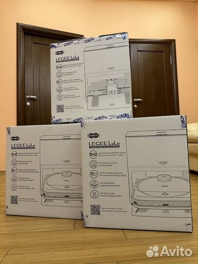 Комплект пылесос Hobot Legee D8 + станция LuLu