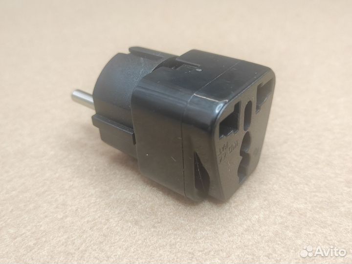 Переходник сетевой с китайской вилки на евро