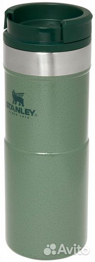 Термокружка stanley Classic Neverleak 0.35L зелены