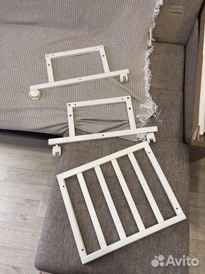 Детская кроватка трансформер с маятником