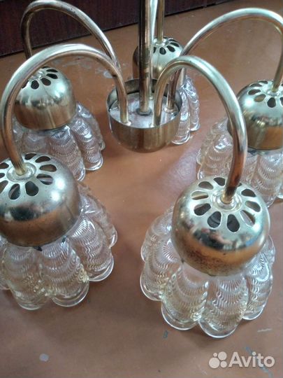 Люстра 70- е. гдр