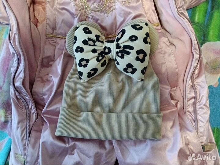 Шапка для девочки осень