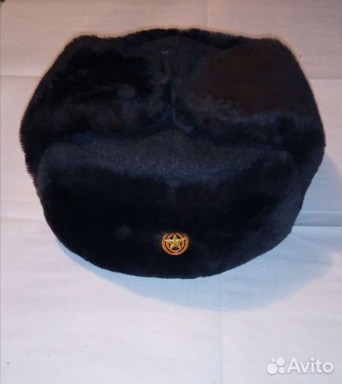Шапка ушанка мужская военная 56р-р