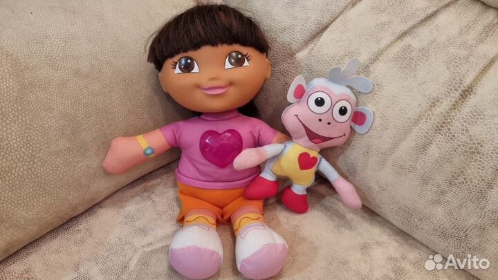 Кукла мягконабивная Даша путешественница