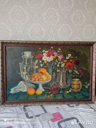 Картина натюрморт Б. Панченко, масло, холст