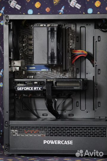 Игровой пк на RTX 3060 12gb и Ryzen 5 5500 + 16gb