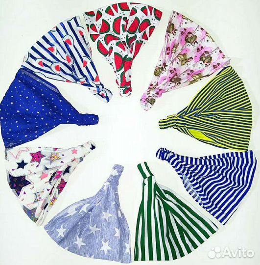 Косынка на резинке