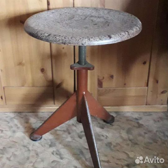 Стул для пианино/синтезатора крутящийся СССР ретро