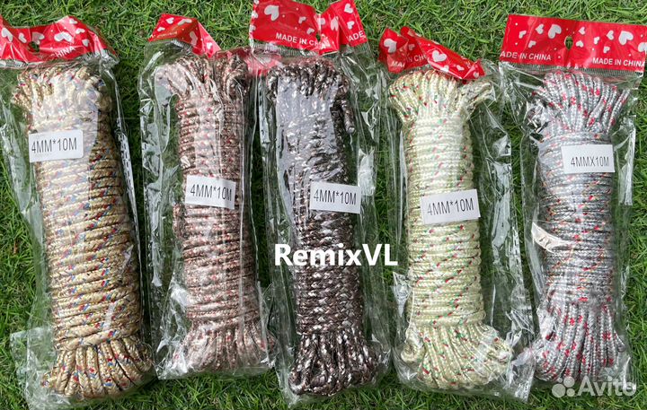 Веревка для установки оттяжек на палатки, тентов