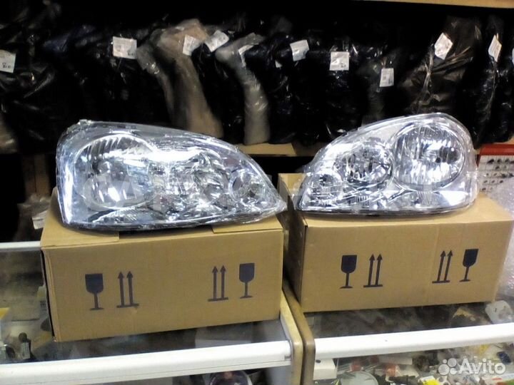 Фара левая chevrolet lacetti седан механическая