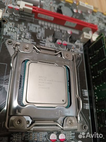 Комплект LGA2011 x79 + Xeon e5 2620v2 16gb ddr3