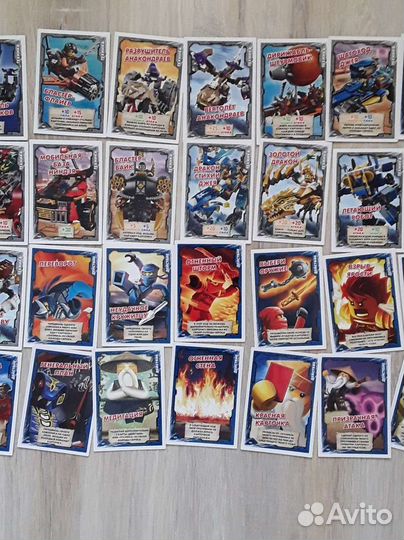 Карточки lego ninjago