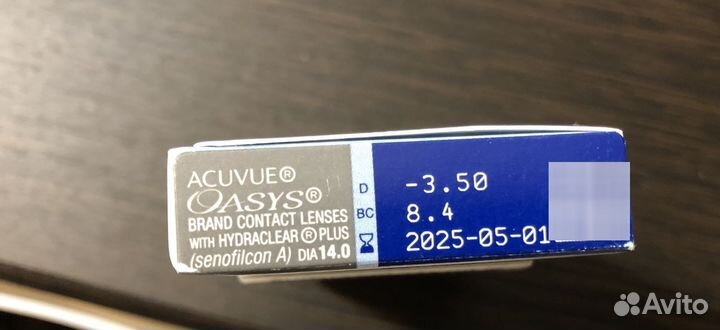Линзы acuvue oasys
