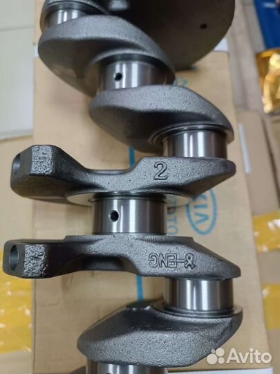 Коленвал на hyundai solaris 1 6