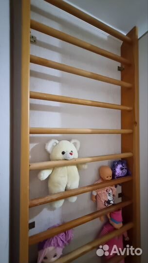 Детская шведская стенка деревянная