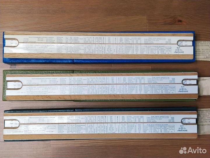 Логарифмическая линейка СССР