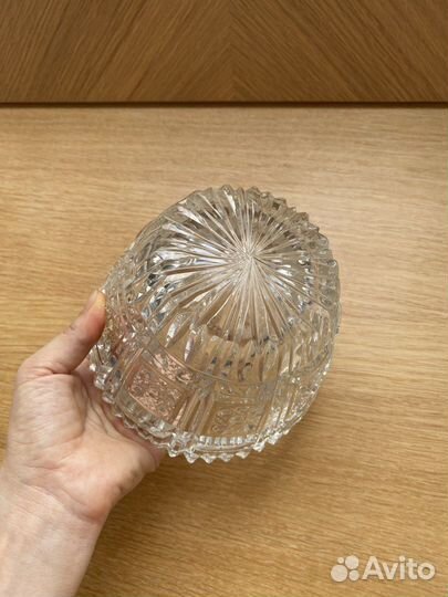 Ваза хрустальная советская