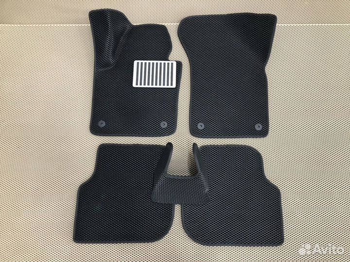 Коврики EVA (ева) Volkswagen Jetta 6 + подпятник