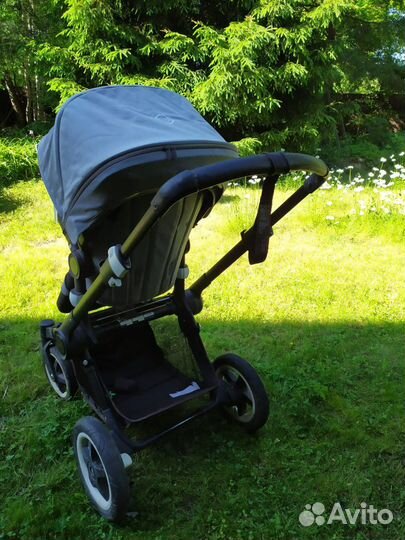 Коляска 2 в 1 bugaboo buffalo grey mellange
