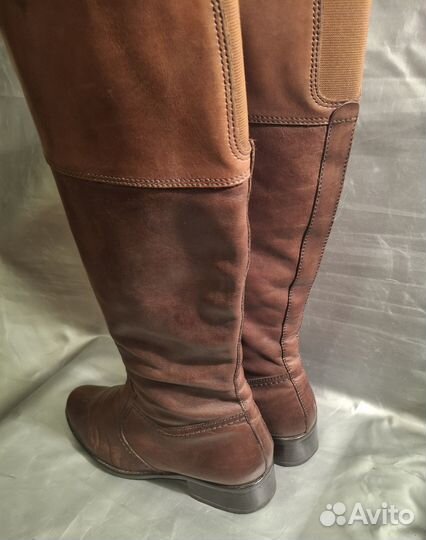 Сапоги женские натуральная кожа. Размер 39, 40