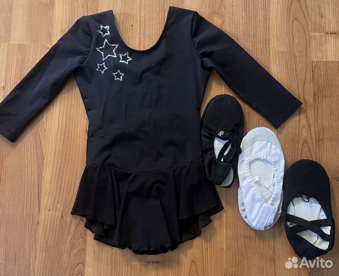 Гимнастический купальник 128-134