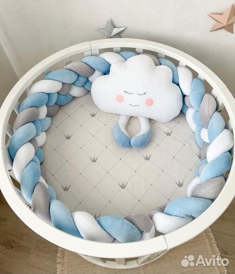 Косичка в детскую кроватку