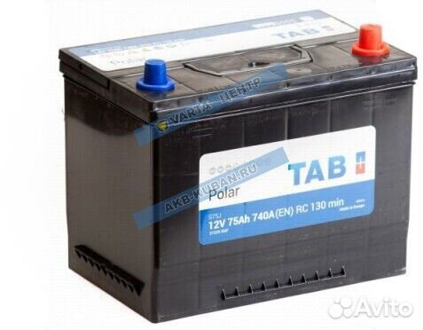 Аккумуляторы TAB 740 А доставка, гарантия