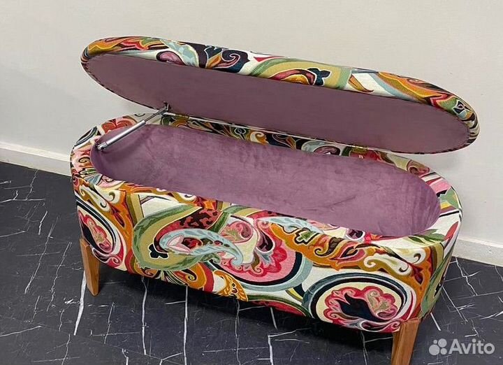 Банкетка в прихожую с ящиком