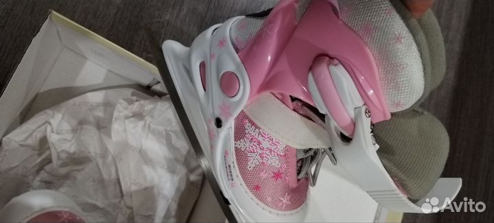 Коньки фигурные детские раздвижные