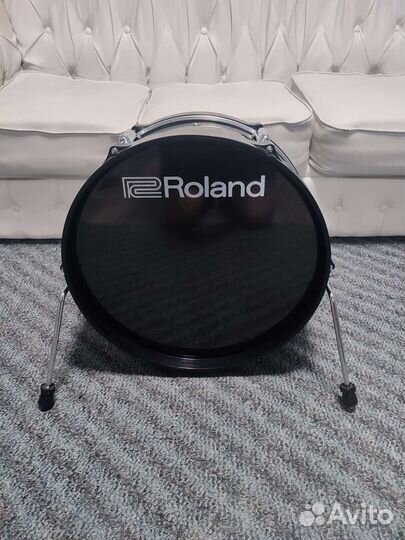 Пэд бас бочки Roland KD-180L-BK