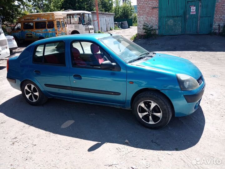 Renault Symbol 1.4 МТ, 2002, 290 000 км